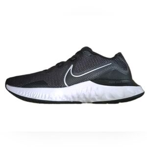 🔥Nike Renew Run 13 US Men's Black Metalic Silver Running Training Sneaker